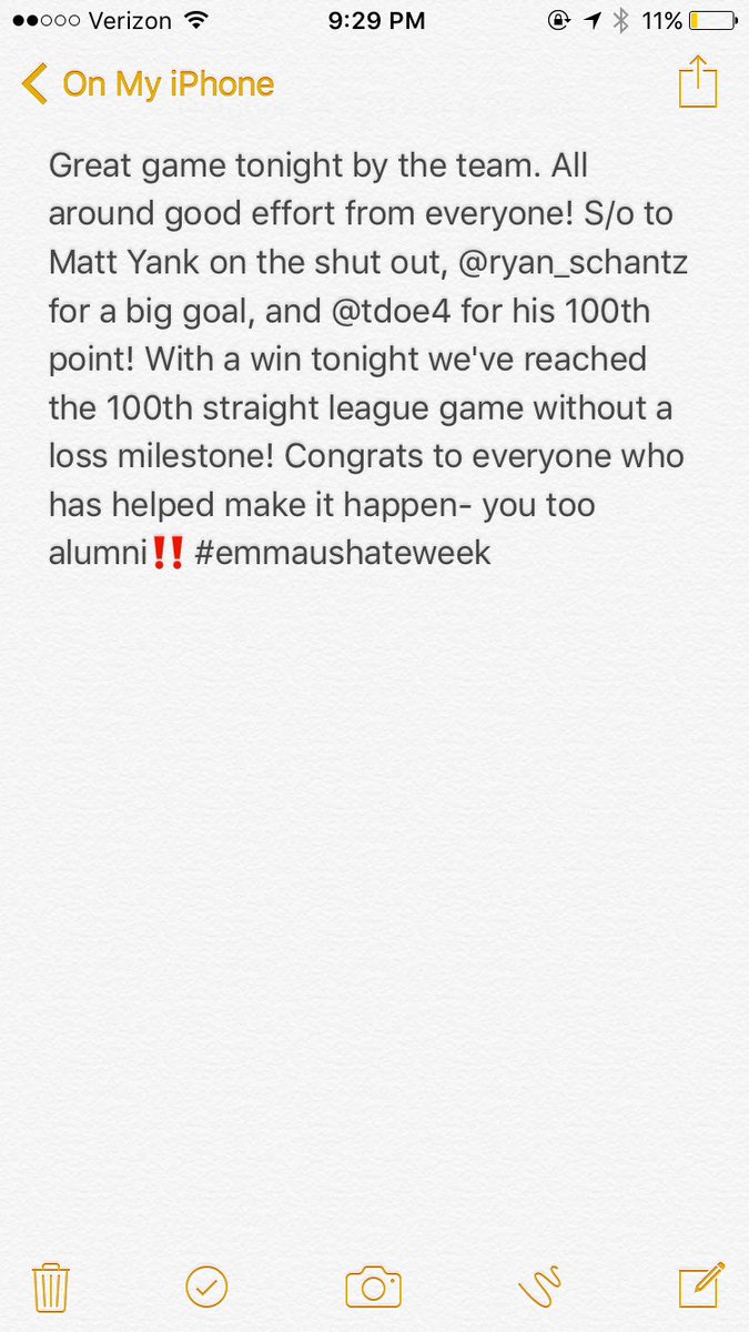ParklandHockey's tweet photo. @ryan_schantz @tdoe4 @Trojanpak_2018 #emmaushateweek https://t.co/mrEj8rEhpY