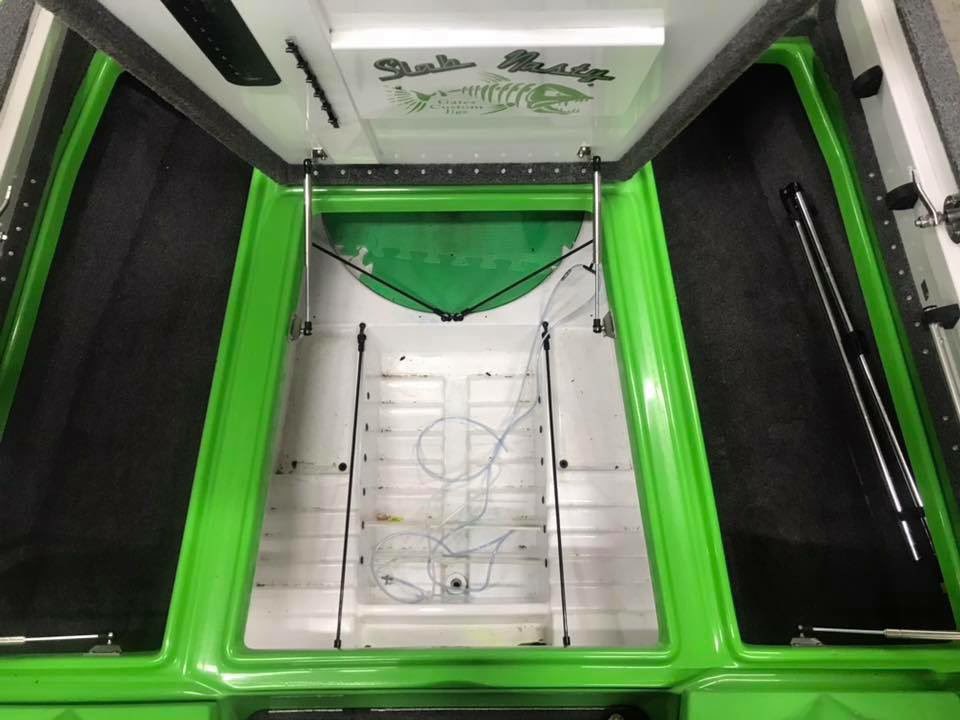 greenboatgirl's tweet photo. Now officially the off season. Time to clean and reorganize! #thegreenmachine #alwaysaproject https://t.co/I7Fz2pqfOC