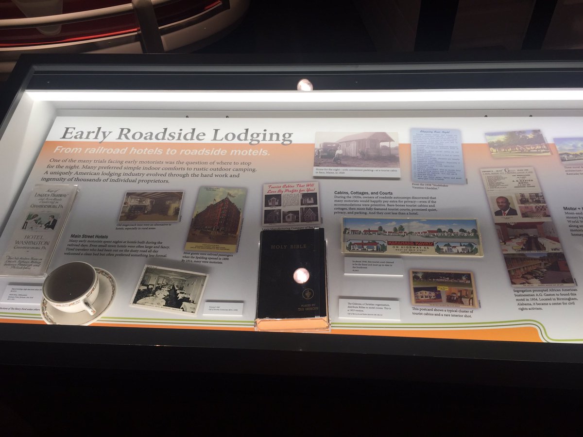 ThomasB_PPS's tweet photo. Who knew cars led to the rise of motels and lodging .. wow...#history #PPSdoesNMSDC #NMSDC #WeAreNMSDC https://t.co/iHKDrM3foN