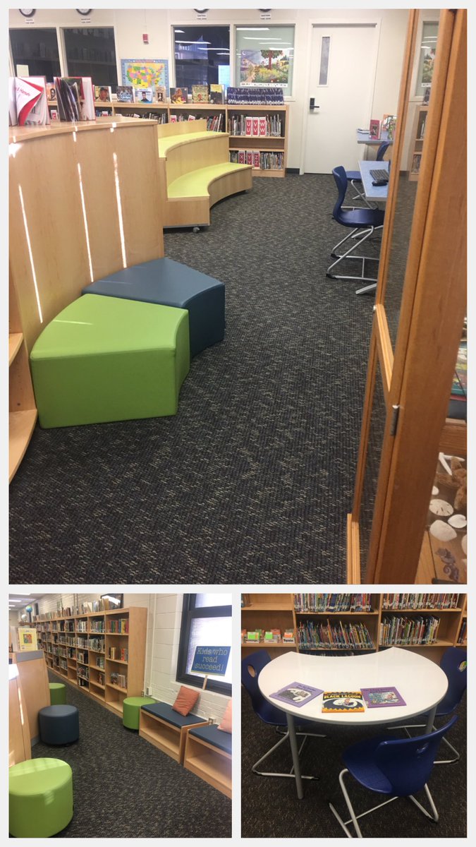 EricaFieldsR1's tweet photo. @BradleyBeehive @RichlandOne     Check out flexible seating at Bradley’s Media Center...OMG writeable table tops! #Learning EnvironmentsR1 https://t.co/iGufIwdfqC