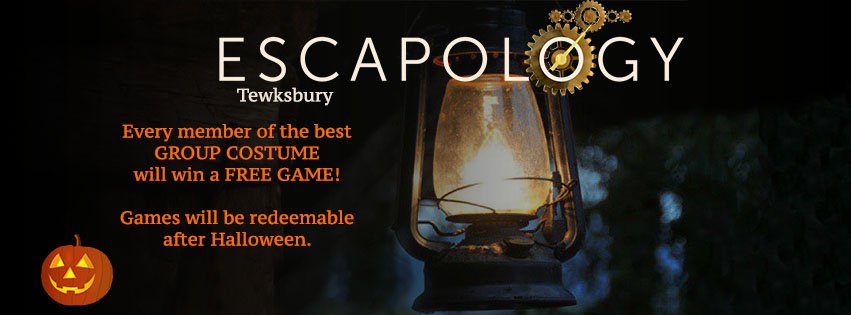 escapologytbury's tweet photo. Each member of the best group costume will win a FREE GAME! Winners will be announced after Halloween! #costumes#escapologytbury https://t.co/mVSU98RBFd