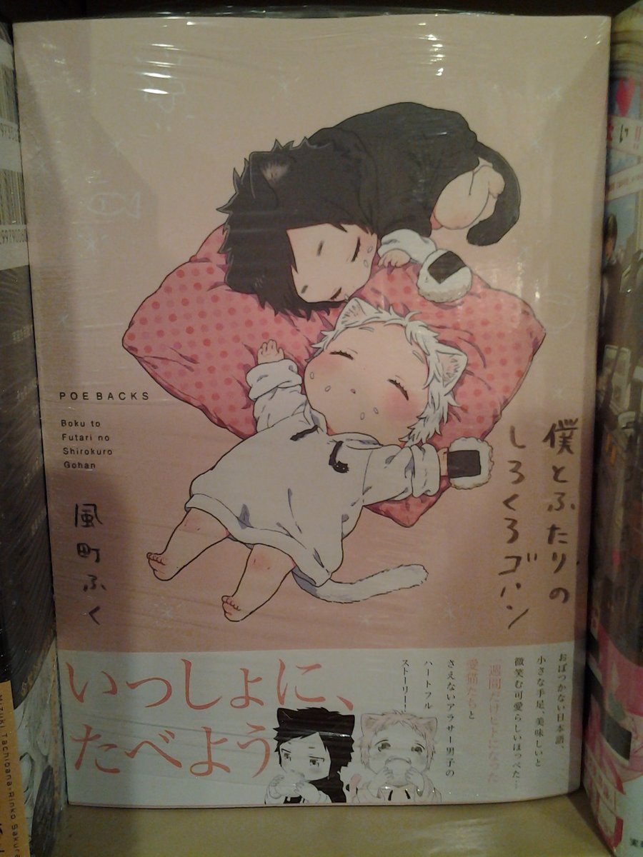 今野書店コミック店 En Twitter コミック新刊追加 ふゅーじょんぷろだくと Beコミックス 風町ふく 僕とふたりのしろくろゴハン 発売