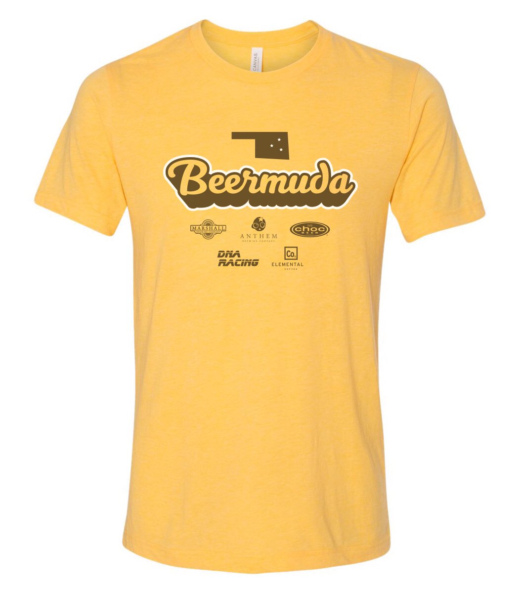 MENTapparel's tweet photo. The 2017 #beermuda is this Friday! #allthetees #cycling #ok https://t.co/93hydD0ouy