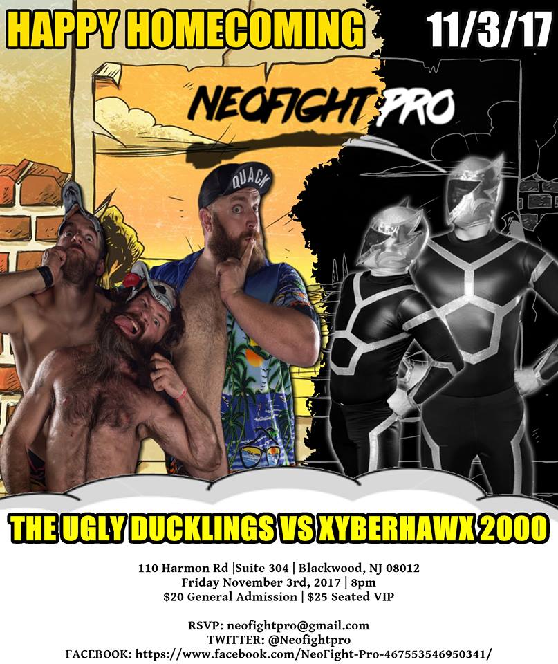 Want to attend? Want an exclusive <a href="/LiveKayfabe/">LIVE / KAYFABE</a> shirt? PRE-ORDER NOW: neofight.bigcartel.com