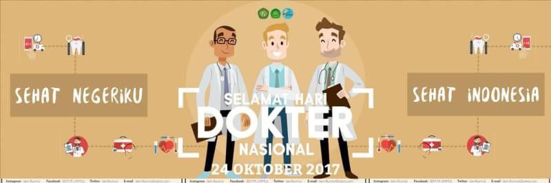 [ HARI DOKTER NASIONAL ]

#HariDokterNasional
#SehatNegeriku
#SehatIndonesiaku
#InfokomInspiratif
#BEMFKUnmul
#BEM_RumahKita
#LetsGoBuild