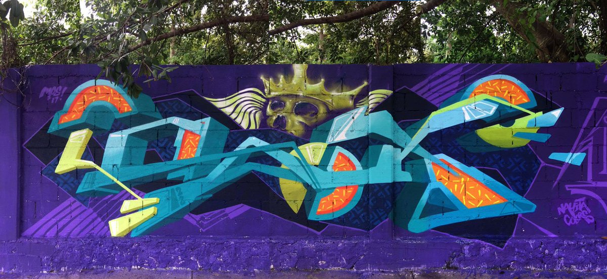 flakolors's tweet photo. Meeting of Styles Playa del Carmen 2017 #flako #graffiti #PlayaDelCarmen #MOS2017 #MosMx  @MeetingOfStyles https://t.co/QREnFQsHia