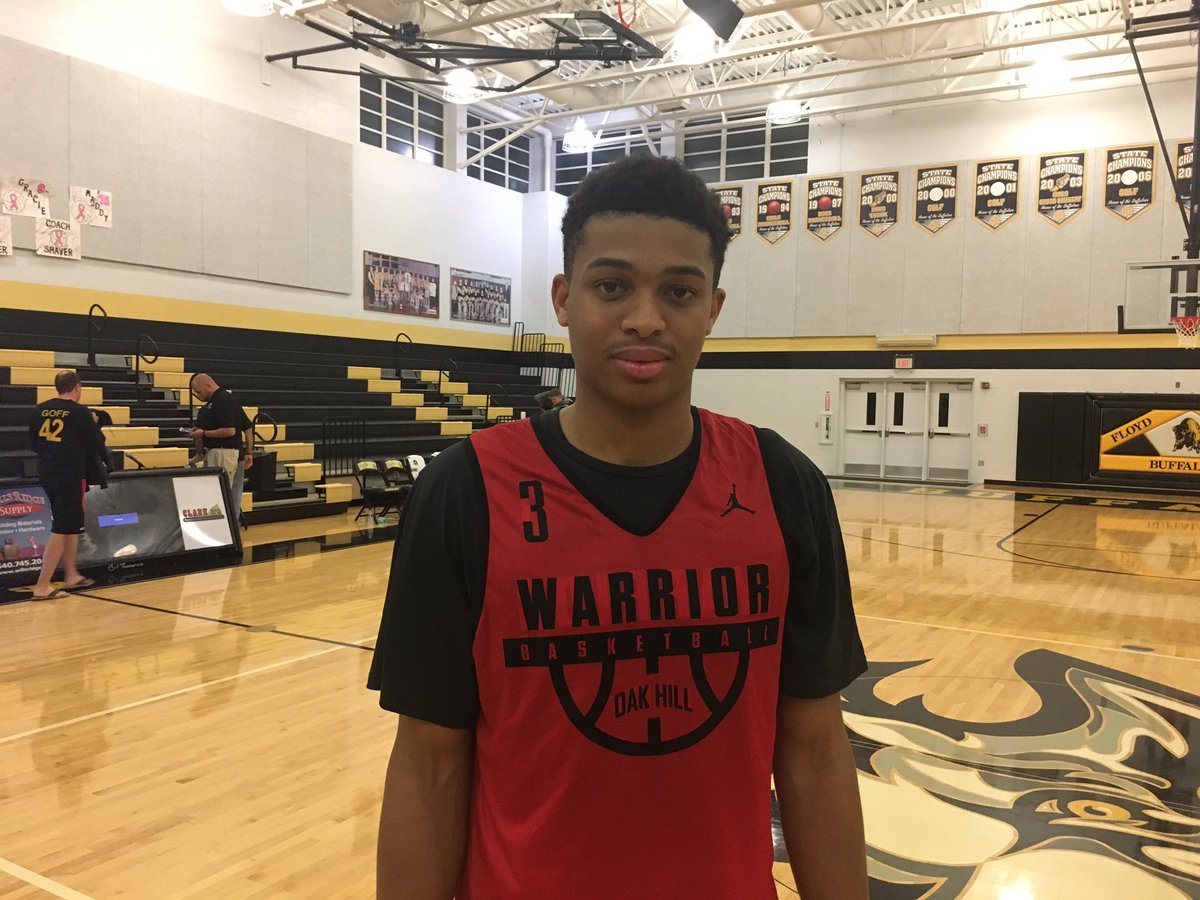 picture Keldon Johnson Oak Hill twitter