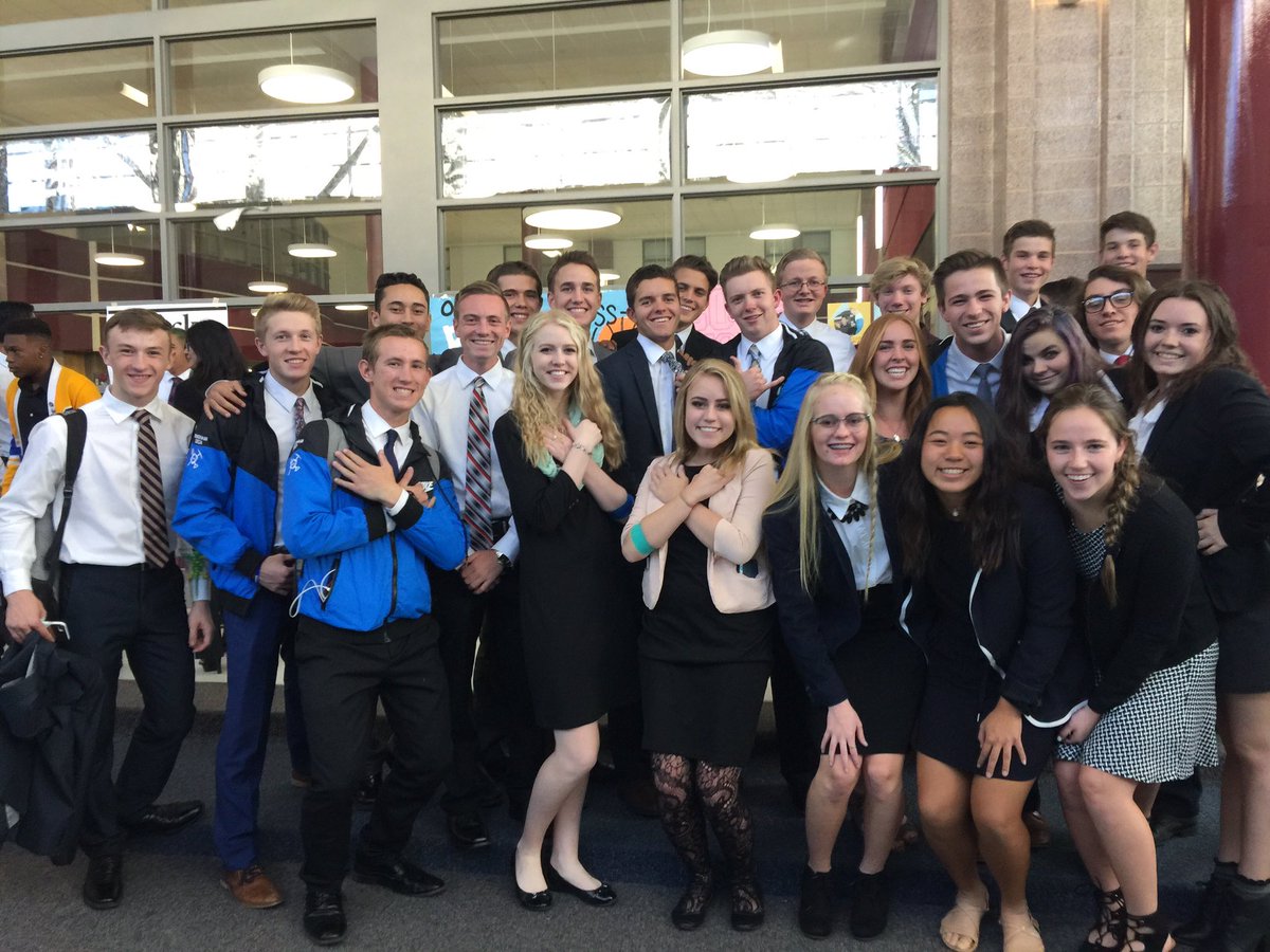 Bingham_DECA's tweet photo. Come to the Culver's Fundraising Night tomorrow night for BHS DECA! Eat some great food and help these DECA nerds have a hecka DECA year! https://t.co/YSFdAA6wvj