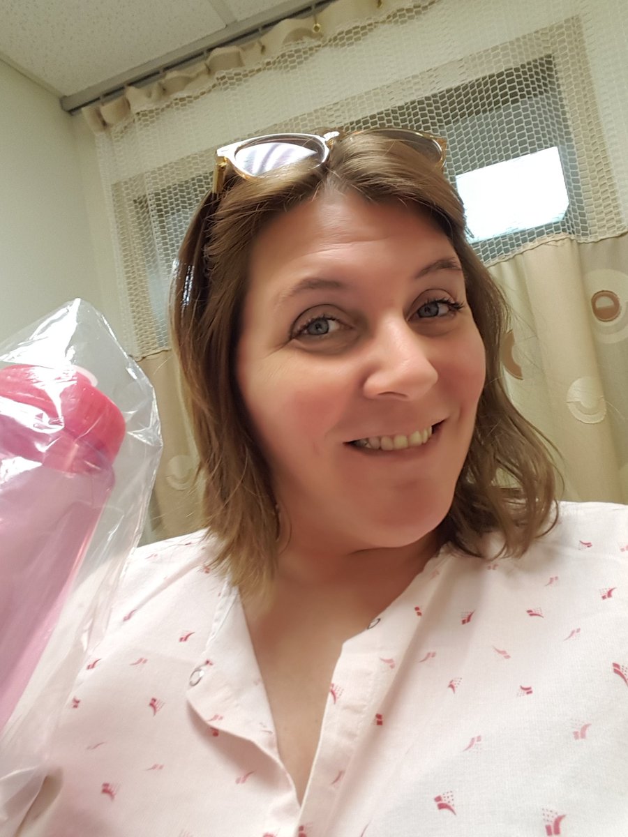 Jeng1029's tweet photo. Got the girls a check up today! And a pretty pink water bottle! Have you scheduled your mammogram yet? https://t.co/37cBqO2DC2