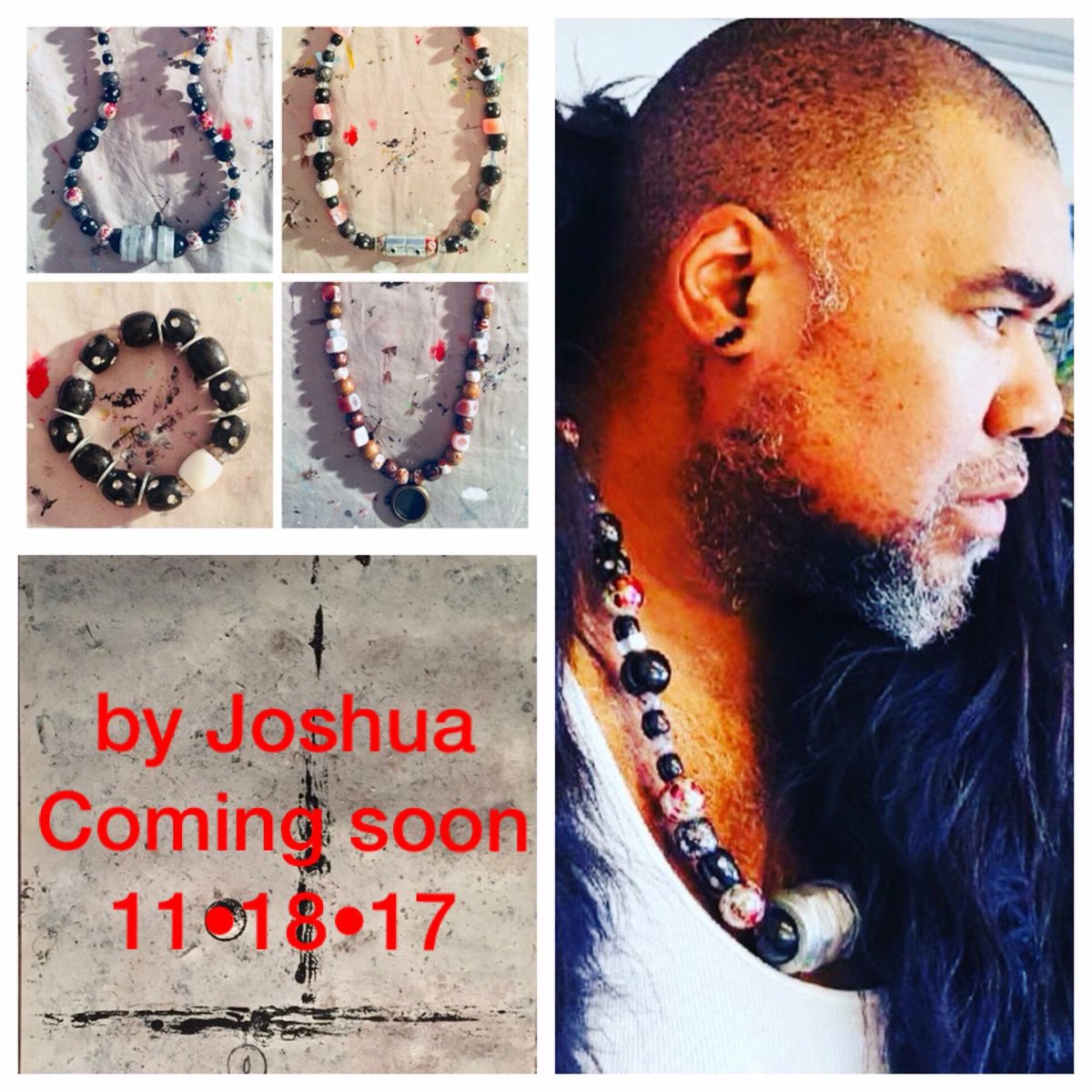 Joshuapaprika's tweet photo. Coming soon! #spicelife #Paprika #RamBrisueno #byjoshua #workshopstudio #art #freedom #HelpPuertoRico #wearableart #dreamtreeproductions https://t.co/OU1VvMtyhE
