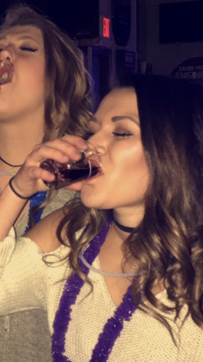 KennedyRaeLiv's tweet photo. Sam: “LET’S RAGE”
@7Kaytb : “Don’t throw up in the shot glass.”
Me: “This is so awful, but its booze.” https://t.co/2vYWa72qAO