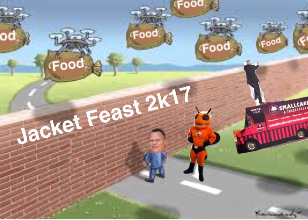colecast6's tweet photo. #JacketFeast2k17 pt2 https://t.co/dT4Fp0I5ac