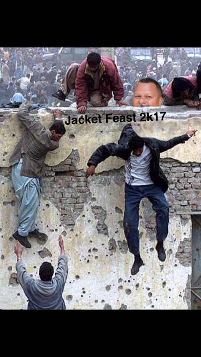 colecast6's tweet photo. #JacketFeast2k17 pt2 https://t.co/dT4Fp0I5ac