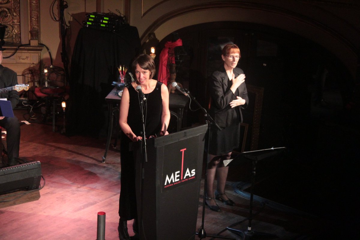 QuebecDramaFed's tweet photo. Outstanding Lead Performance Actress winner Leslie Baker, Fuck You! You Fucking Perv! #METAs2017 https://t.co/4sJvcUrfWD