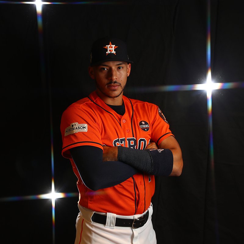 MLB's tweet photo. They go, the @astros go. #WSPortrait https://t.co/NWrhAME0Fw