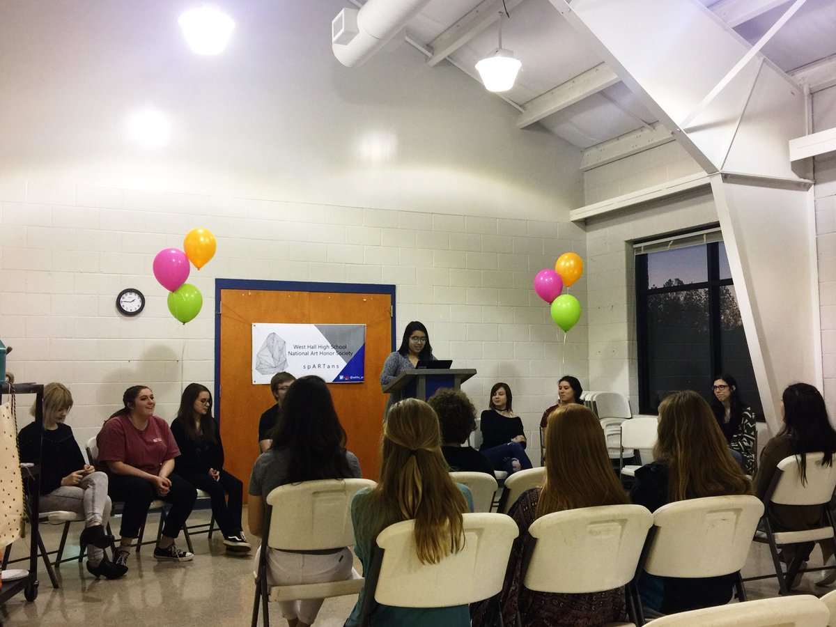 whhs_nahs's tweet photo. We had our induction ceremony tonight + are so excited that our artist community continues to grow! #whhsnahs #whhsart https://t.co/jlkXN11bdw