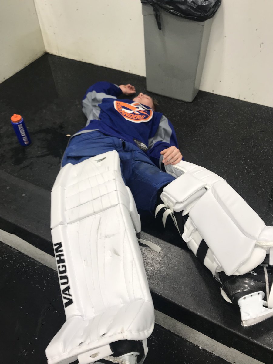 conwayeric's tweet photo. Monday’s are for the goalies #MAFTG #PrincessJacob @jzacharewicz https://t.co/TfEbGBFHJ9