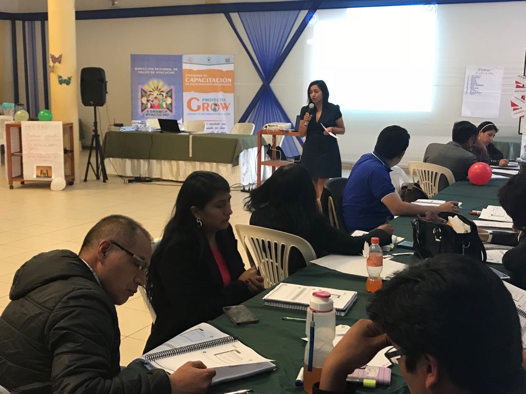 ProyectoGrow's tweet photo. [AYACUCHO] Profesionales de la salud inician la cuarta fase de la capacitación #ProyectoGROW .👍👍👍 https://t.co/jA1VJ5MA7Y