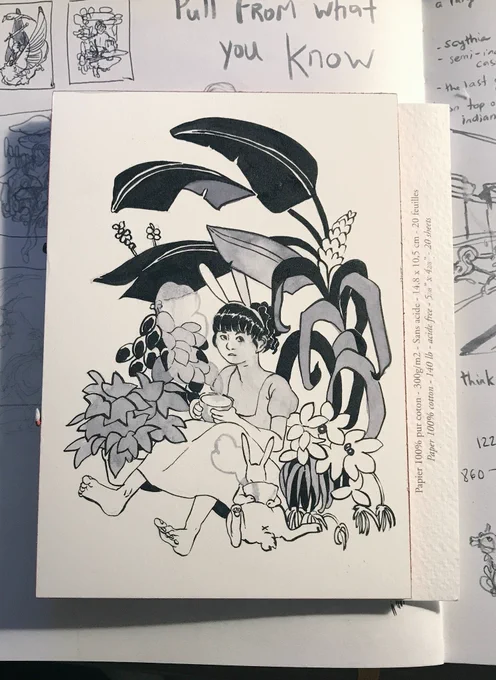 Plants!! #inktober #inktober17 