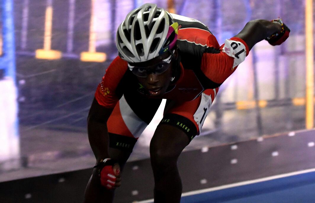 ligavallepatin's tweet photo. María Paula Rentería obtiene su segundo oro en Interligas Patinaje Velocidad ésta vez en Eliminación Juvenil Damas #Vallepatin @Indervalle https://t.co/40ZEaxA8qs