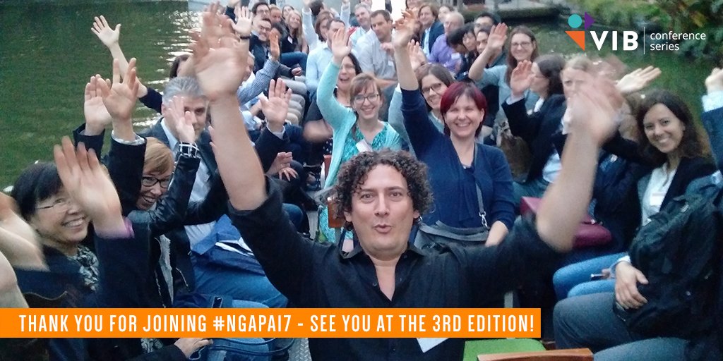 VIBLifeSciences's tweet photo. We would like to thank our great speakers, enthusiastic participants and sponsors from #NGAPA17! Short report here: https://t.co/FuwMD3gHBo https://t.co/iqcd6Jittw