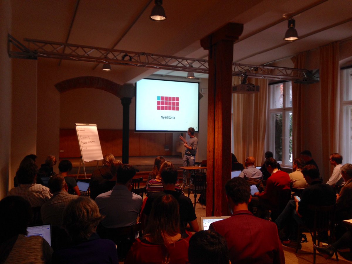 vremigrant's tweet image. PubSweet by @CokoFoundation on the stage of #osbazaar #FORCE2017