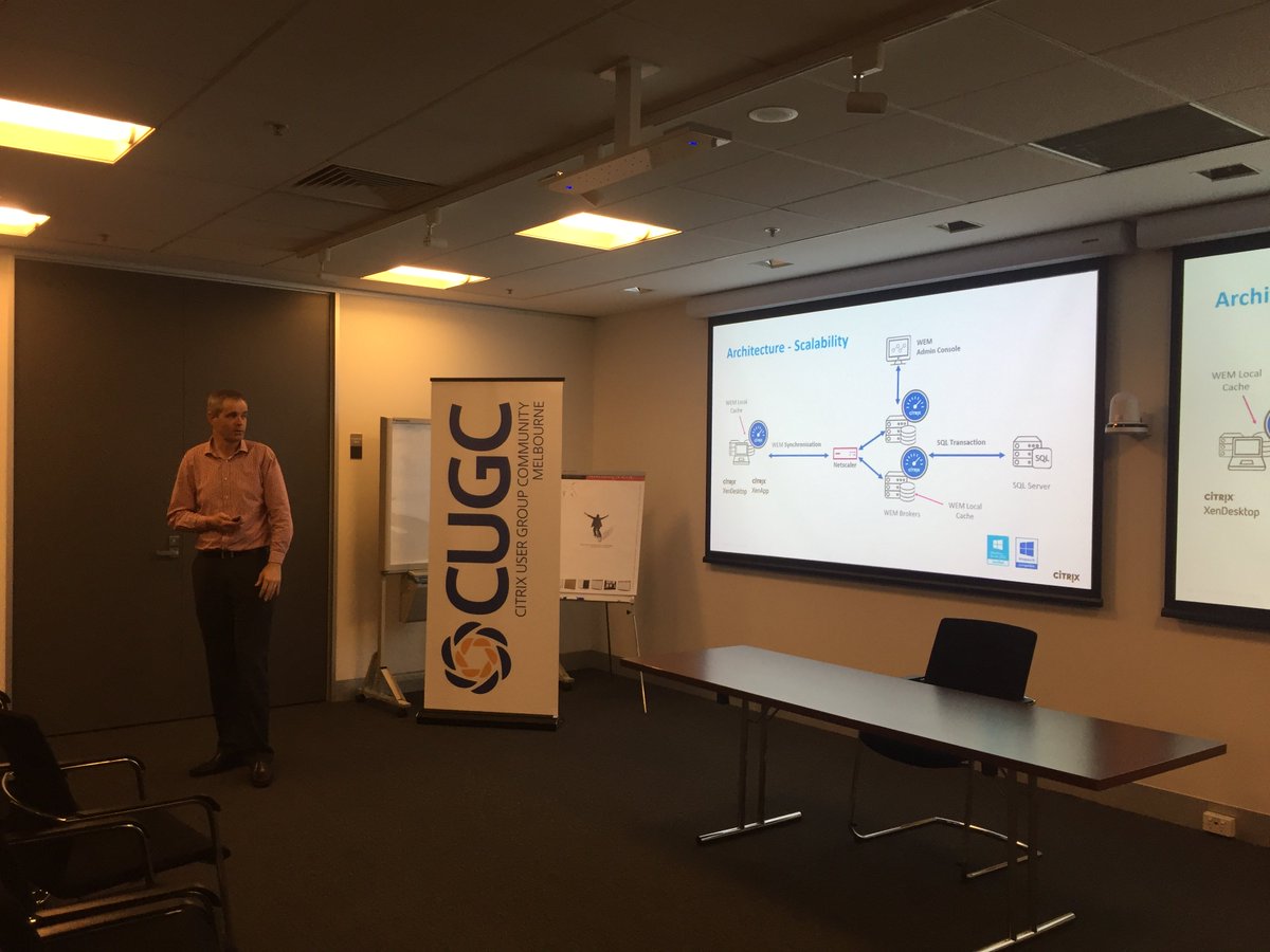 MCUGC's tweet photo. Christian talking #WEM at #myCUGC Melbourne https://t.co/Uh97Rw2eJS