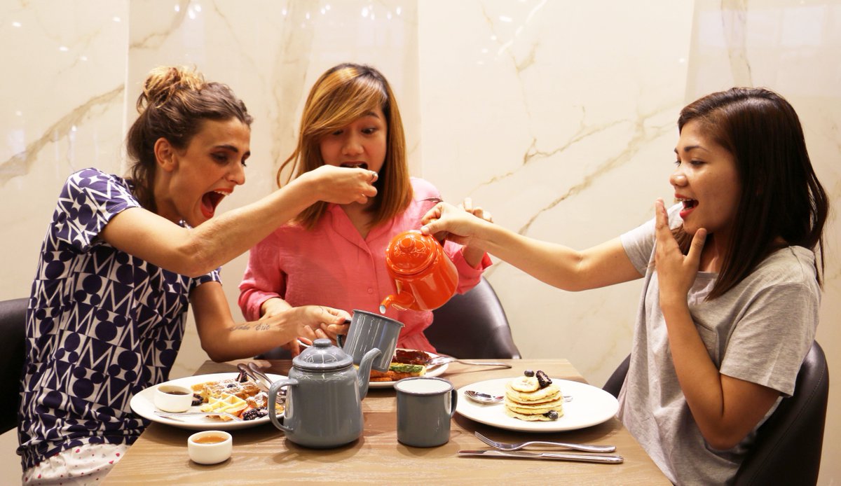 LOCALinDXB's tweet photo. Fancy breakfast with the girls? Slippers optional! Are you joining us for our Lazy Breakfast?
+971 4 2476630 or email local@trypdubai.com https://t.co/gy8Eaxqdg6