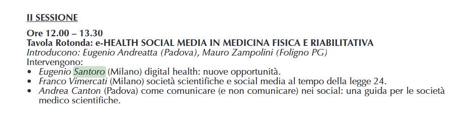 eugeniosantoro's tweet photo. Ogi a genova a parlare di #ehealth  #digitalhealth e #socialmedia al congresso dell a @simfer https://t.co/om72j0AaEb https://t.co/npsUmpYu3O