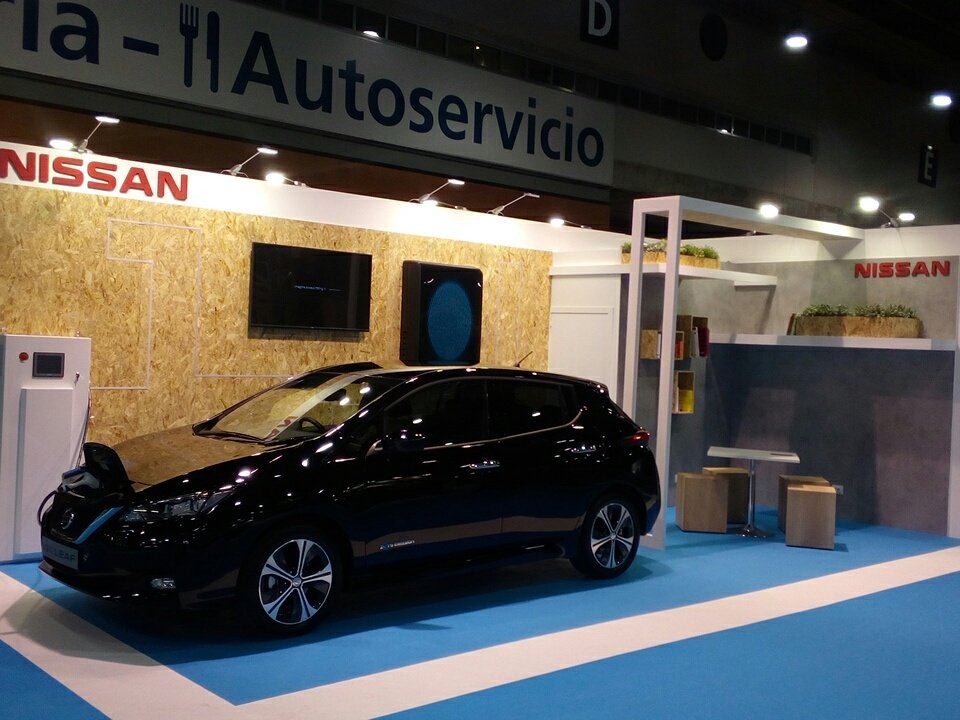 NISSANELECTRICO's tweet photo. Os esperamos en IFEMA en la feria #trafic presentando el nuevo #NissanLEAF y su exclusivo sistema #v2g https://t.co/PBUKFnkfG7