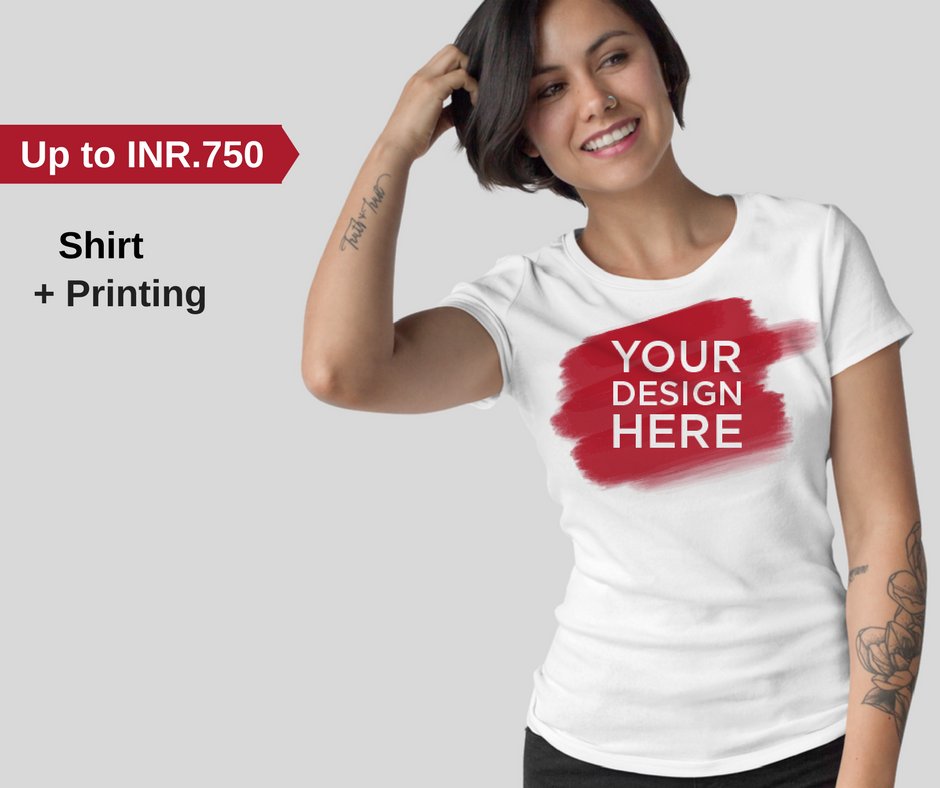 teedesignshop's tweet photo. For few days we are Giving our Custom T-Shirt Only INR.750 shirt+printing+Shipping Design Now 👉 https://t.co/mLuGnAPs9p Use Coupon FREESHIP https://t.co/KU3isVsYvZ