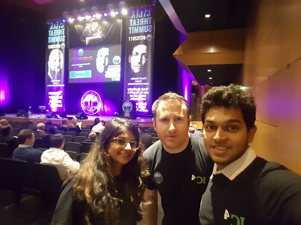 aashaypab's tweet photo. Cyber Threat SUMMIT 
#CTS2017 @icttf @DublinCityUni https://t.co/KQiYwFAMQ3
