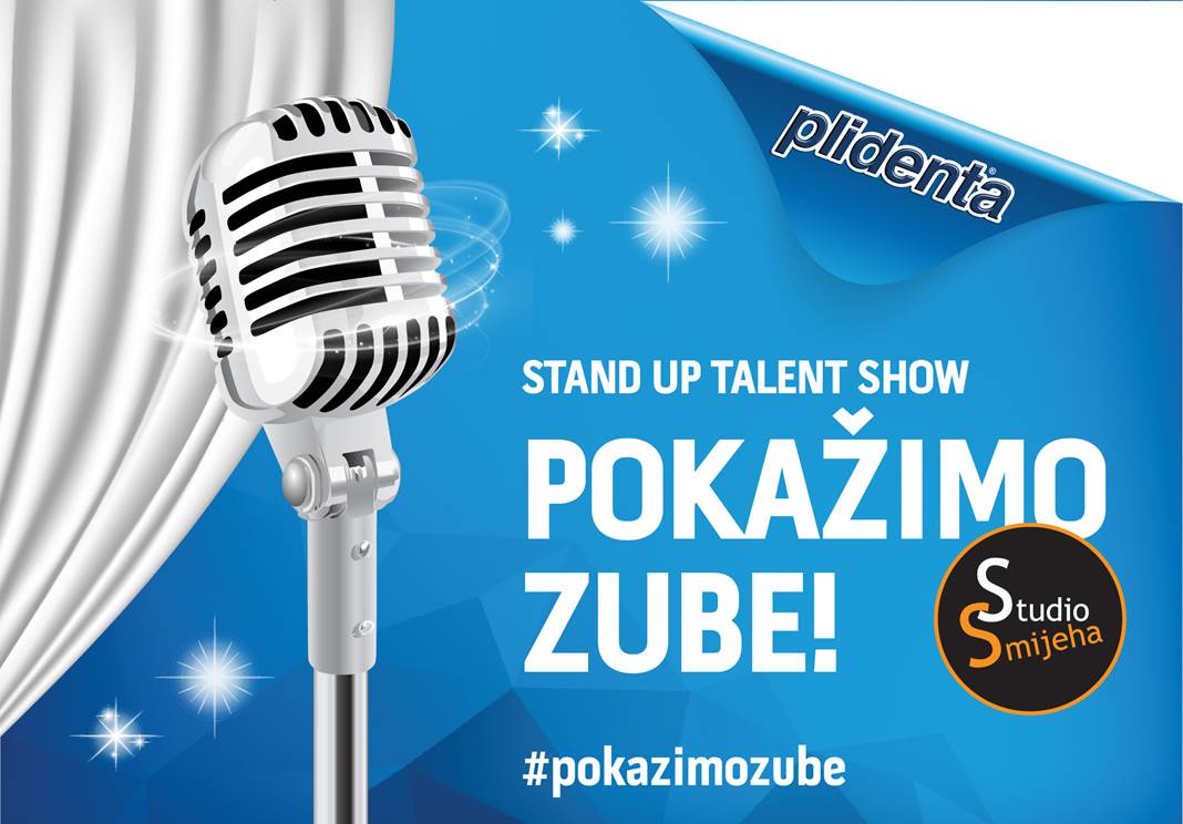 Rođen si da budeš stand up komičar! Pa prijavi se! Info na Fb profilu #pokazimozube