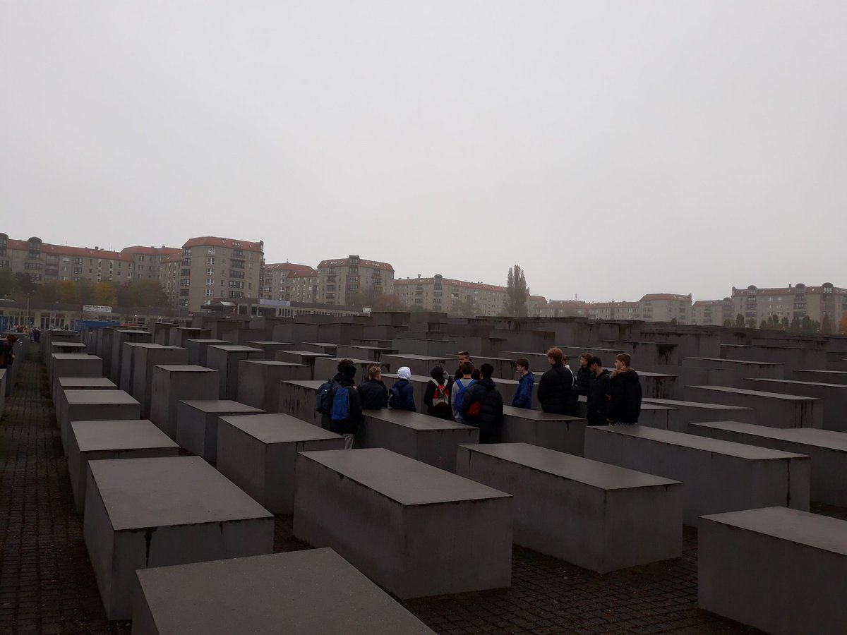 DC_DesignTech's tweet image. Now were learning about the war memorial and the significance of the concrete blocks