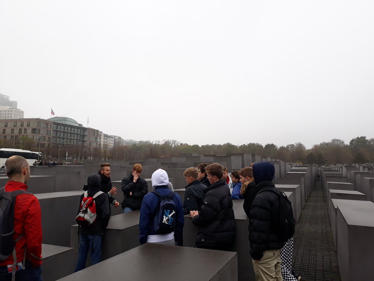 DC_DesignTech's tweet image. Now were learning about the war memorial and the significance of the concrete blocks