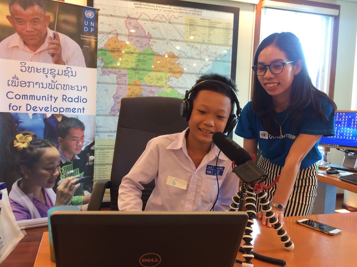 UNinLaoPDR's tweet photo. UN agencies in #Laos giving it their best at the #OpenUNHouse to show the kids a good & informative time! Puzzles, quizzes, you name it! https://t.co/bzuNn31gj3