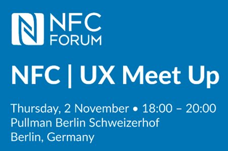 nxp_id_business's tweet photo. Join us @NFCForum NFC #UX Meet Up|November 2|Berlin > Demos, drinks, chat with NFC experts https://t.co/jbbVqxIcN8 https://t.co/MYk1gBh2Na