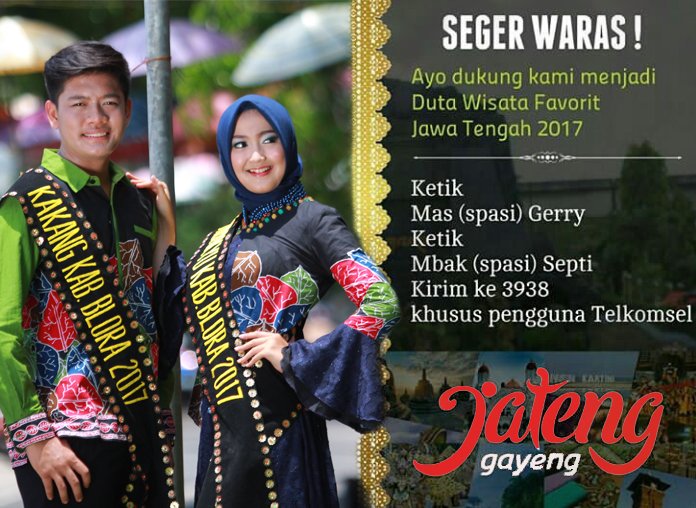 Pemkab_Blora's tweet photo. Monggo Warga Blora..
Dukung Kakang Mbakyu Kab.Blora 
#JatengGayeng https://t.co/0UR1A3InPP