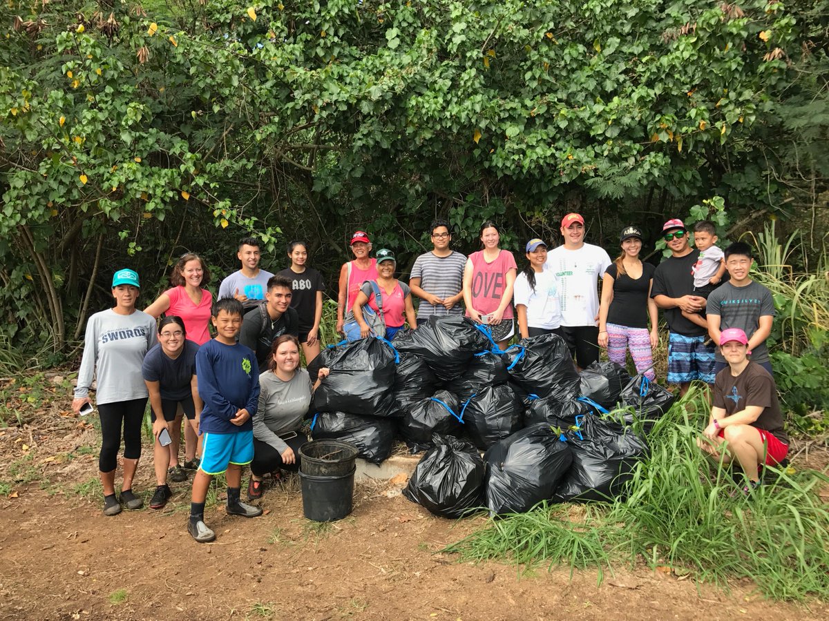 PICCC_LCC's tweet photo. Happy Mālama Monday, wanted to give a shout out to @HuioKoolaupoko for an amazing Saturday Work Day at He'eia Fishpond! #watershedwarriors https://t.co/EG6McSN2TX