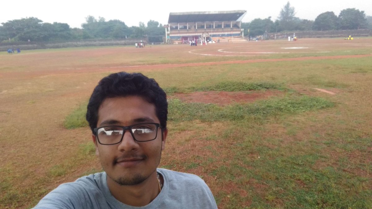 NadigAjit's tweet photo. Morning at stadium...... https://t.co/TGKog9w7x9