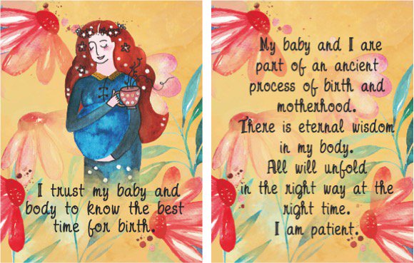 #Expecting #Happiness Cards. #Thoughts become #feelings #babybump @LamazeOnline  on Amazon amzn.to/2w4FrKc