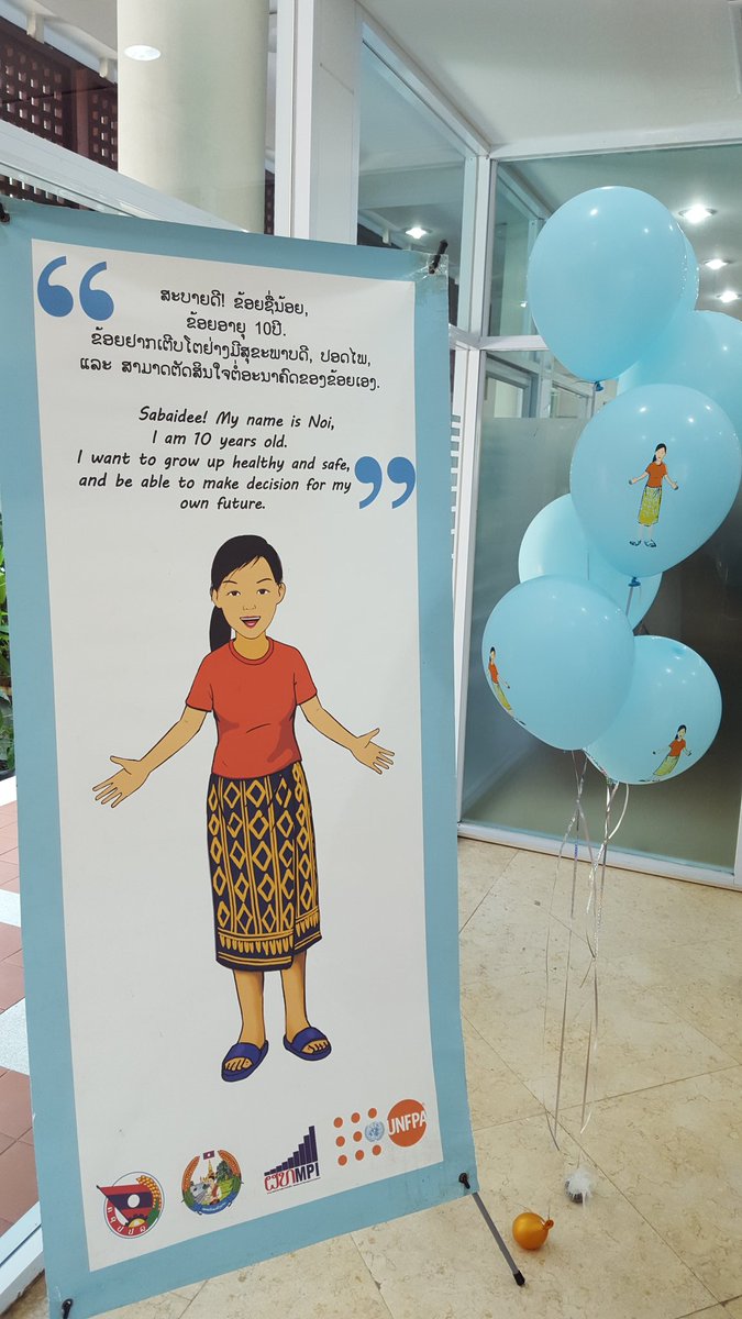 MargaretJWUNDP's tweet photo. Getting ready for #OpenUNHouse in #Laos as @UNinLaoPDR prepares to welcome 150 students as we celebrate #UNDay 2017 https://t.co/Q8OsATEA16