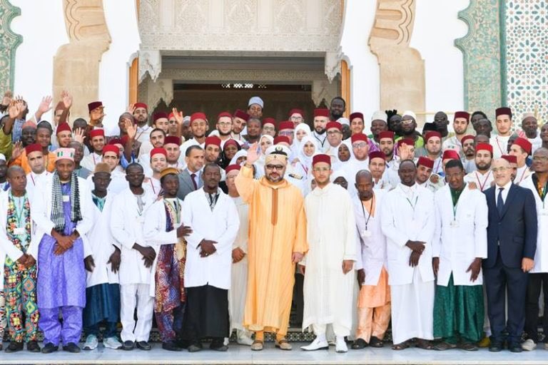 At the Mohammed VI Institute for the Training of Imams