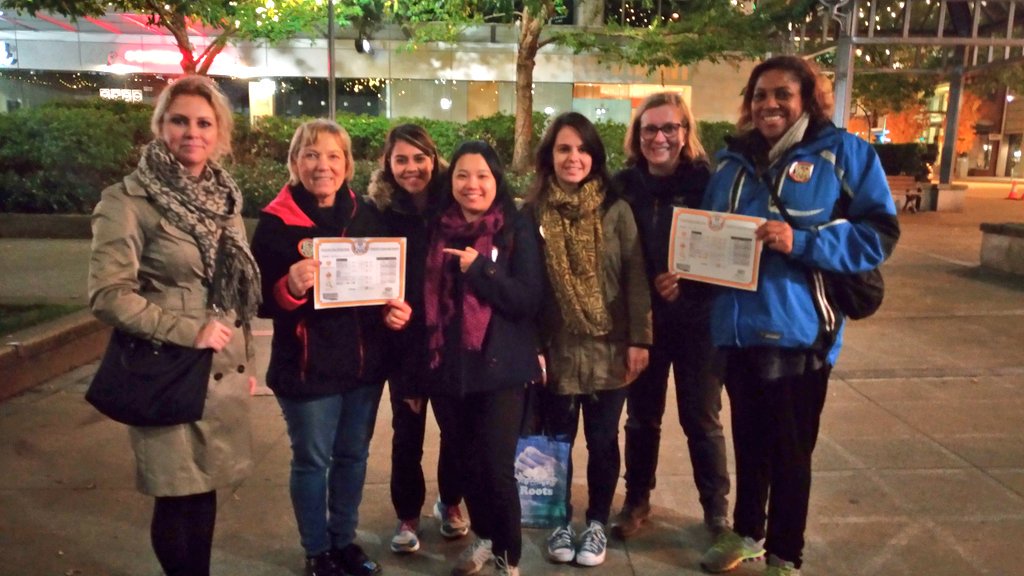 go2HR's tweet photo. We didn't solve the murder but that was fun @VanMysteries! Congrats to Sons of Witches, Alisa, Mev &amp; Michele, on winning! #VeryVancouver https://t.co/aYgsEgdAqX