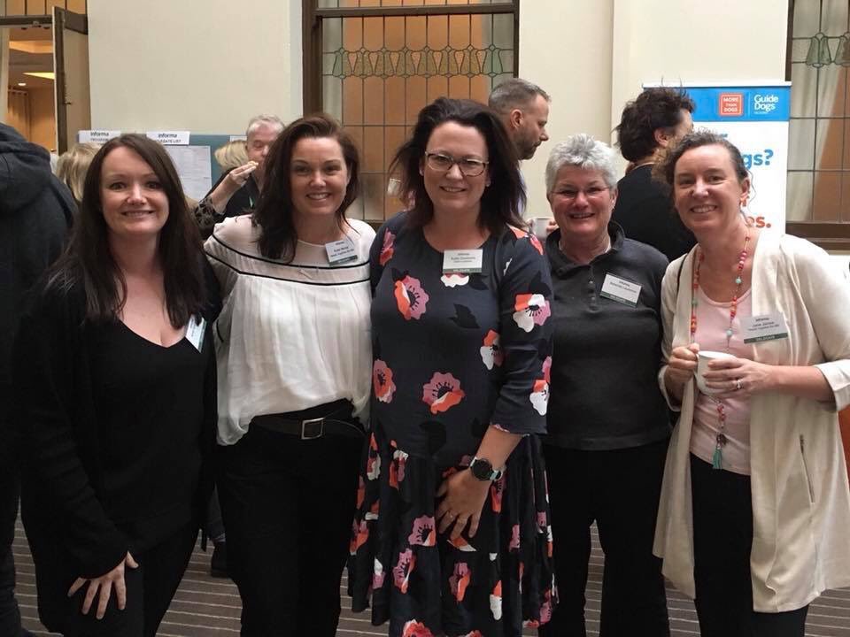 HT crew at National ABI conference #melbourne #ABI17, highlight so far; importance of social connections &amp; meaningful life roles post ABI