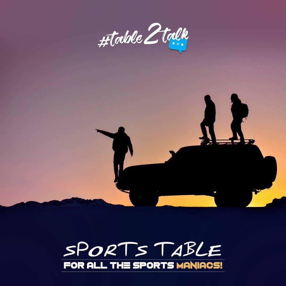 table2talk's tweet image. If you love and live and for sports, then you must be at Table2Talk’s #SportsTable.
bit.ly/2scFj7K