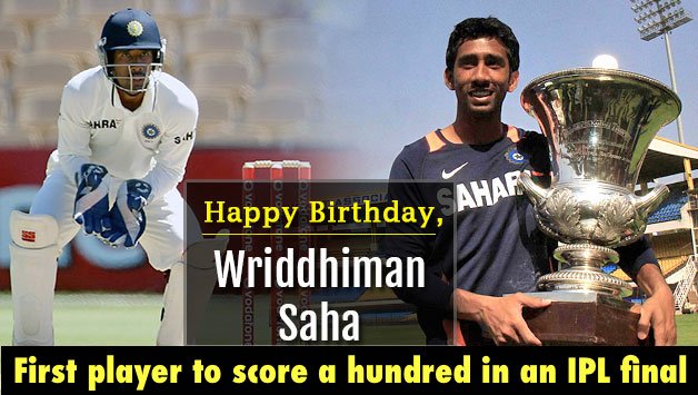 Happy Birthday Wriddhiman Saha 