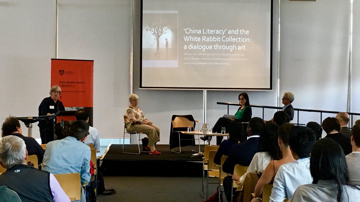 CatherineCroll's tweet photo. #LookingForwardLookingBack @csc_sydney #CulturalEngagement Jocelyn Chey @LuiseGuest Nickolas Jose & @SophieLoyWilson https://t.co/KVhB52KJVa