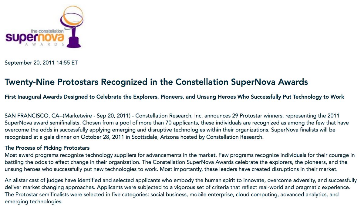 rwang0's tweet photo. MyPOV: back when the @SuperNovaAwards had #ProtoStars (finalists) #CCE2011 https://t.co/kTOSz6MvzR #CCE2017 https://t.co/t6nLhULVFo
