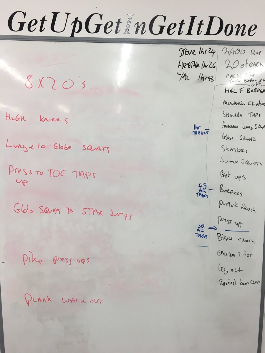 rossi8_79's tweet photo. Going with @thebodycoach Hiit session for class this morning. Iβll let you know how it goes π€’#GetUpGetInGetItDone #JoinTheRegime https://t.co/L207O8CoJM